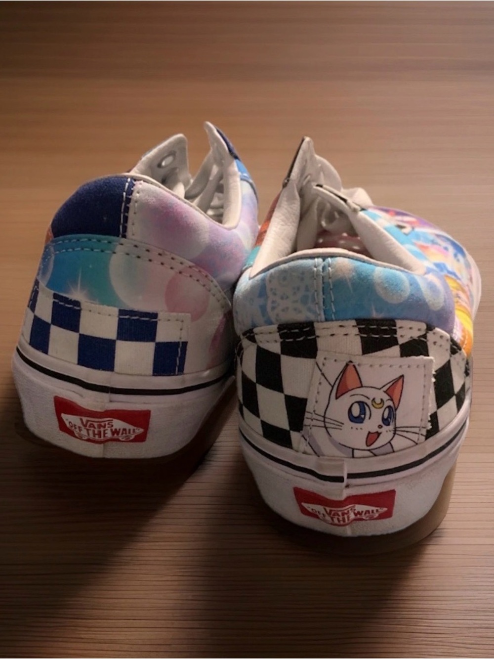 VANS Sailor Moon x Old Skool Pretty Guardian - Patchwork Wmns Sz 9/Men 7.5 EUC - Picture 5 of 10